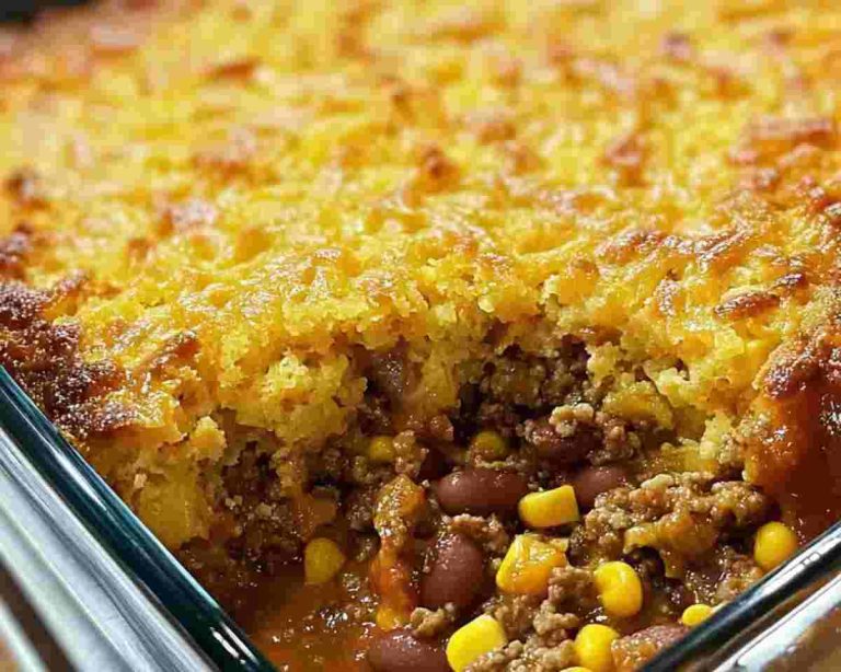 Cowboy Cornbread Casserole