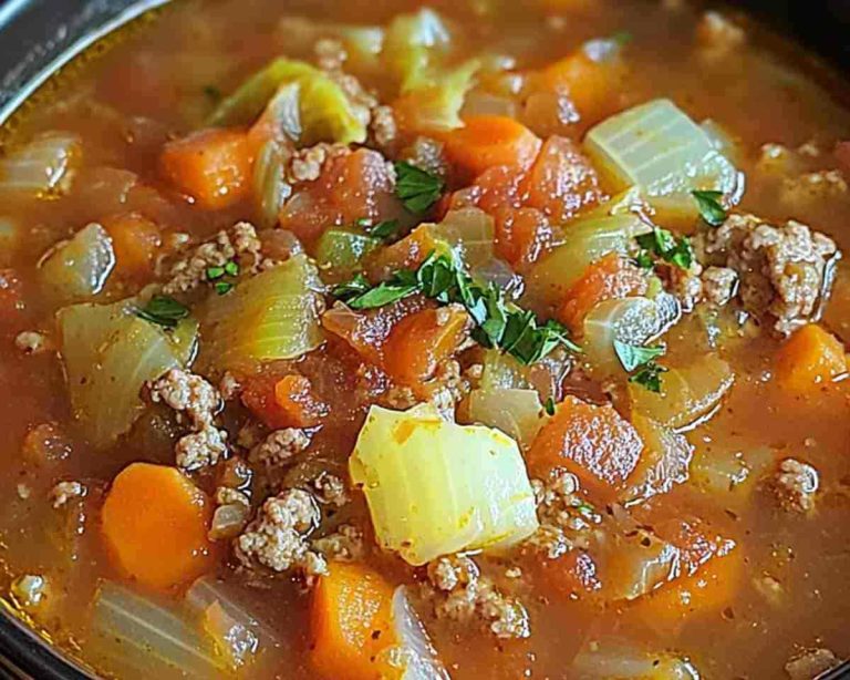 Crockpot Cabbage Soup