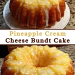 Pineapple Cream Cheese Bundt Cake