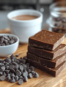 2-Ingredient Chocolate Fudge