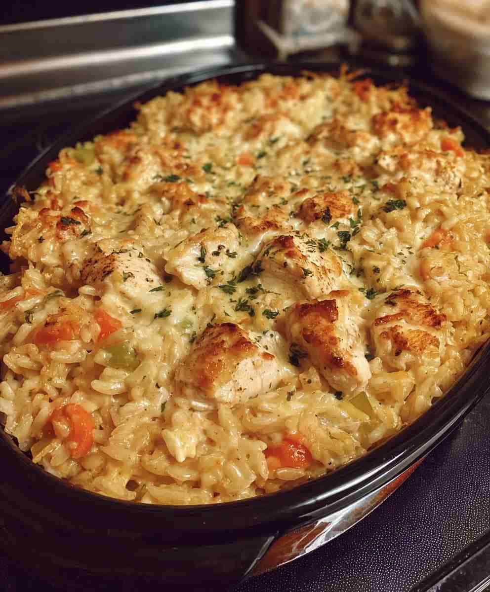Creamy Chicken and Rice Casserole