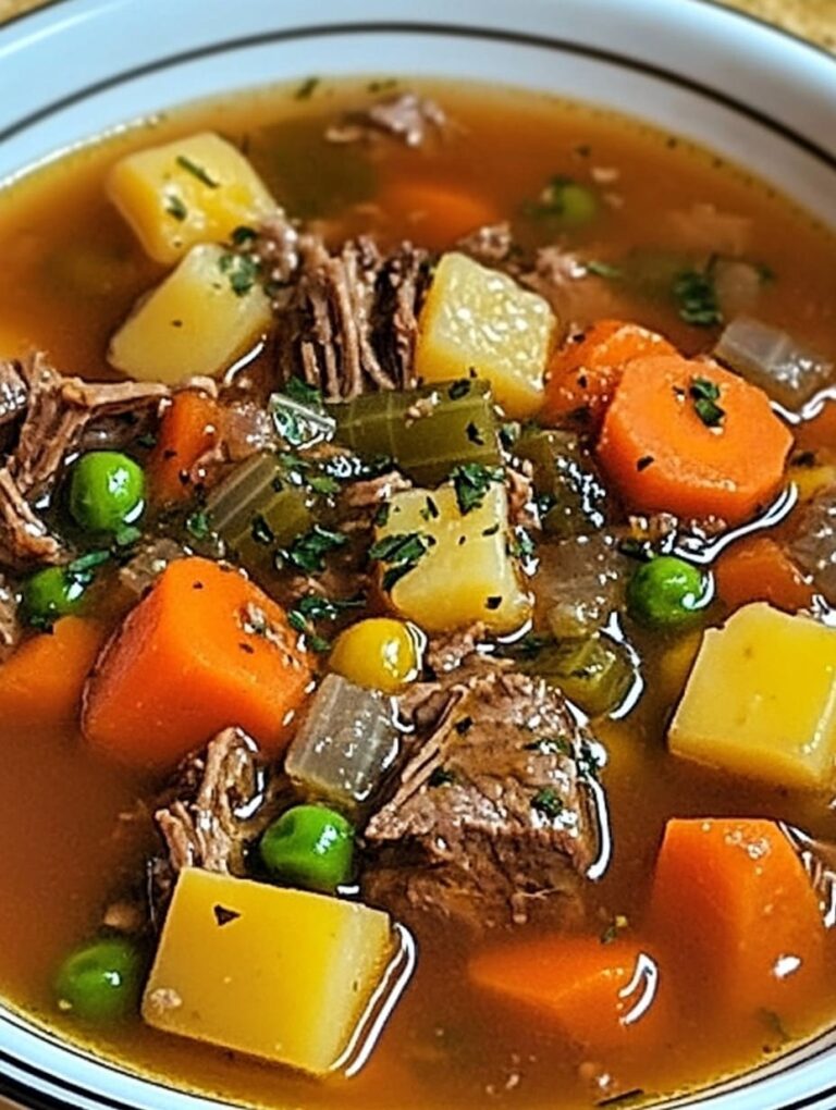 Hearty Vegetable Beef Soup