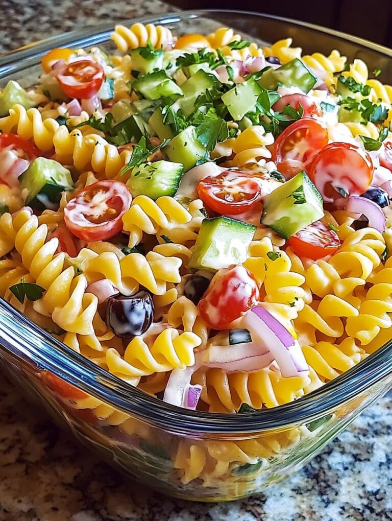 Layered Pasta Salad