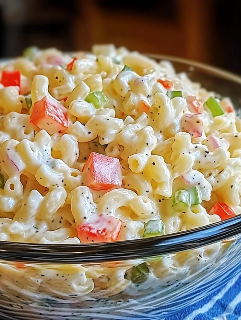 Sweet Amish Macaroni Salad