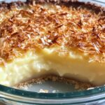 Impossible Coconut Custard Pie