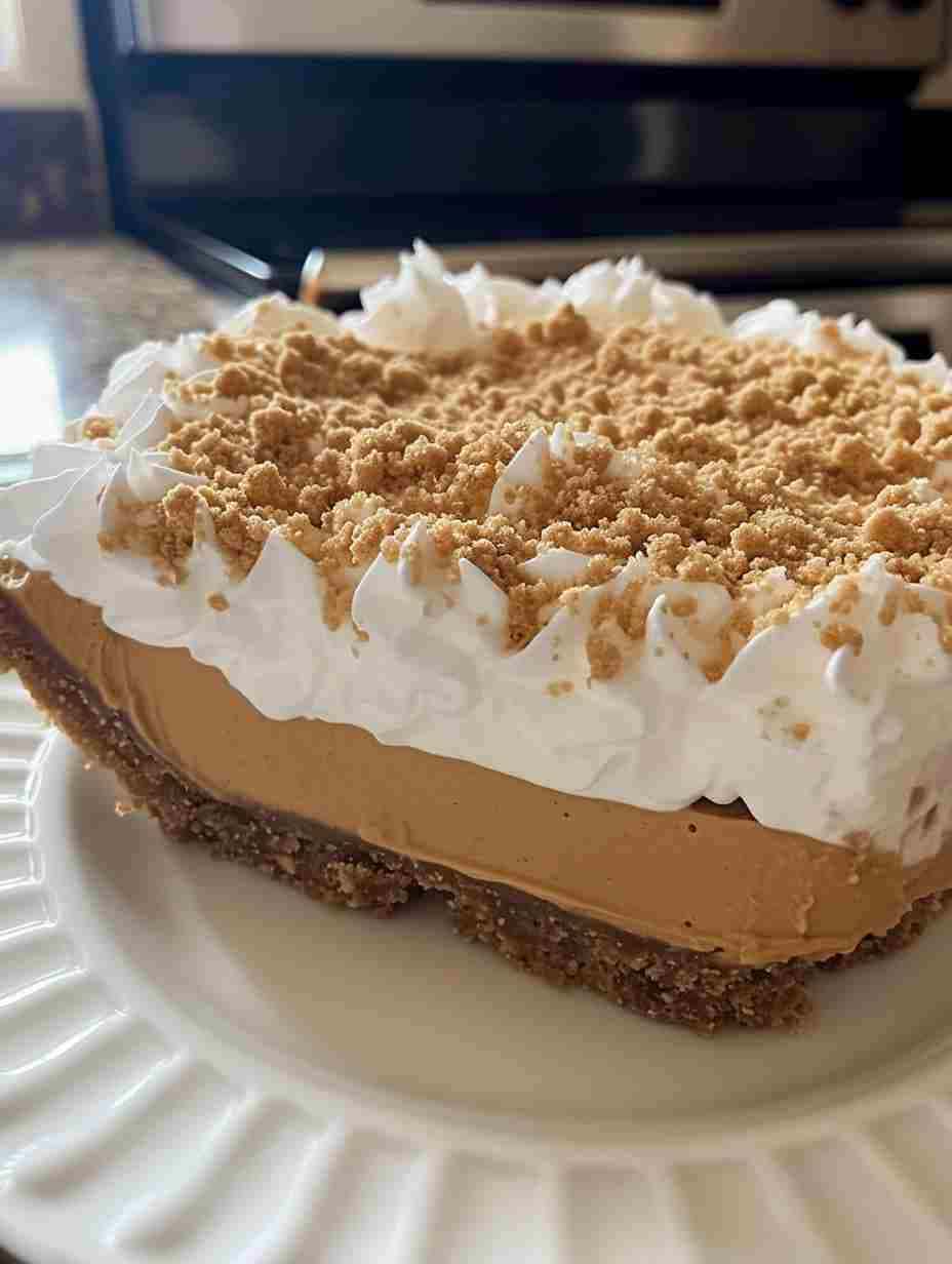 No-Bake Peanut Butter Pie
