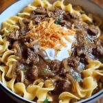 French Onion Beef Noodles
