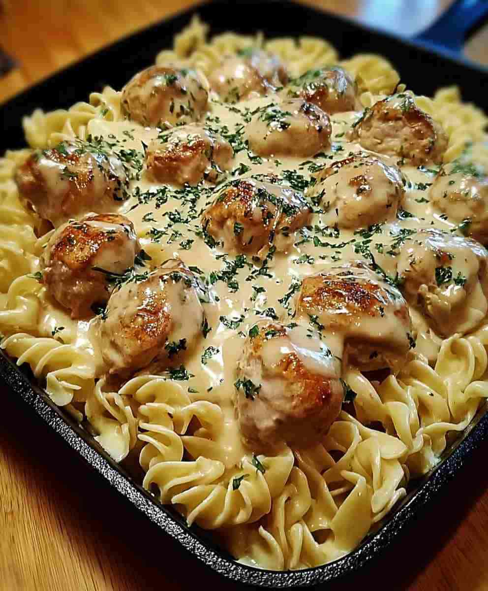 One-Pan Chicken with Buttered Noodles