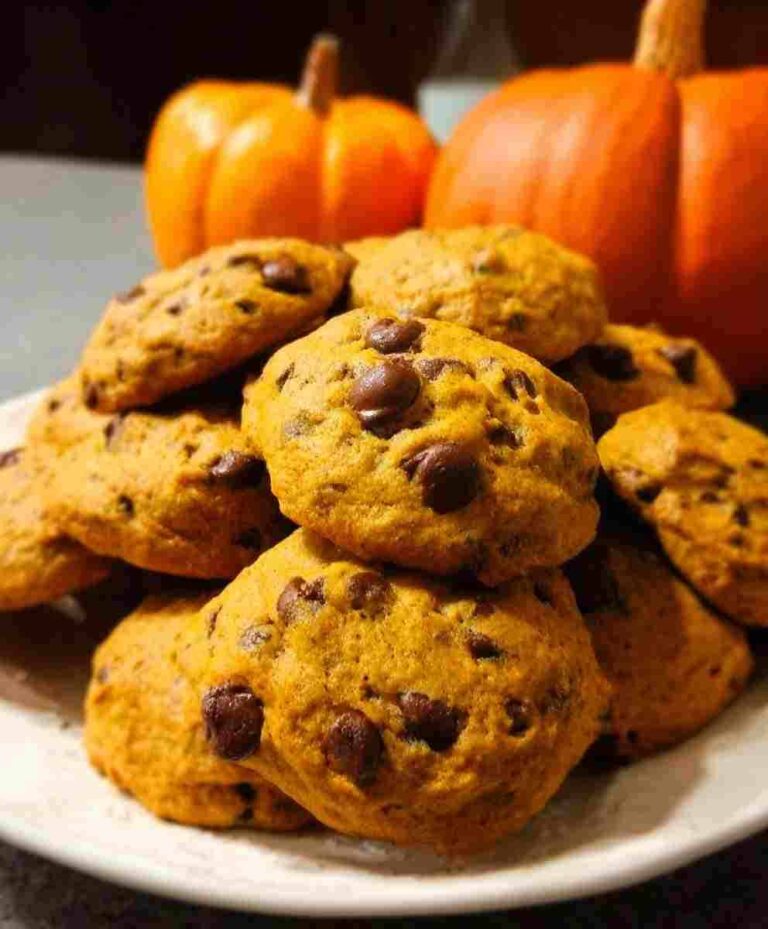 Pumpkin Chocolate Chip Cookies