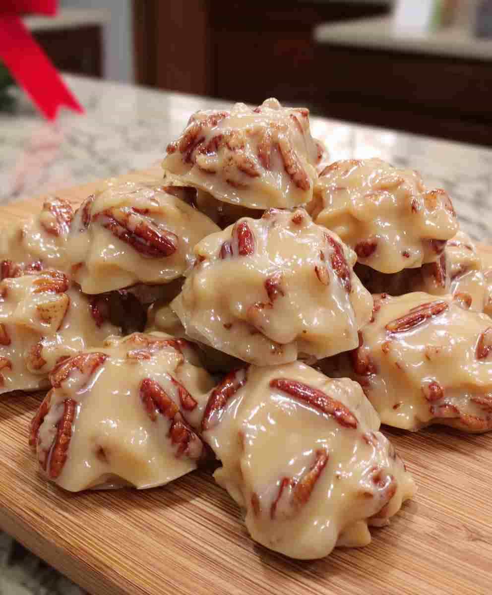 Vanilla Pecan Pralines