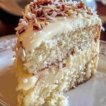 White German Chocolate Cake