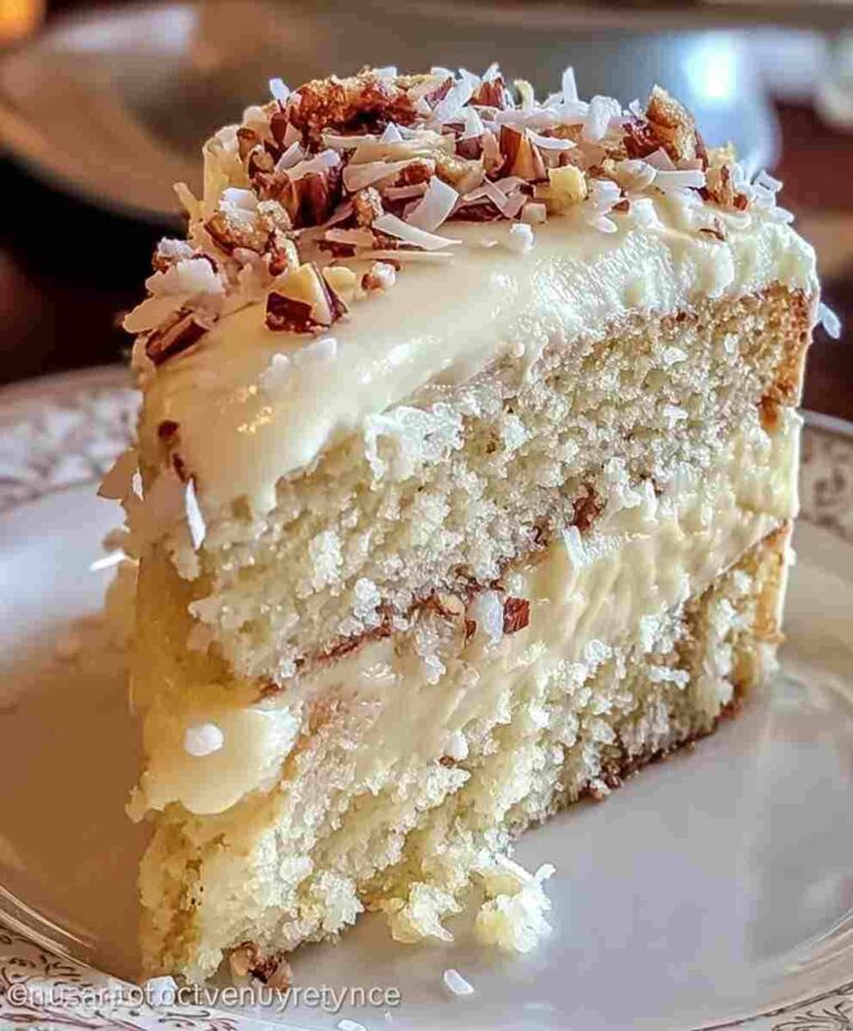 White German Chocolate Cake