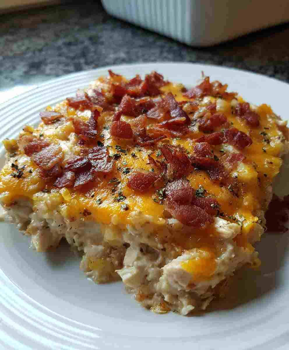 Crack Chicken Casserole
