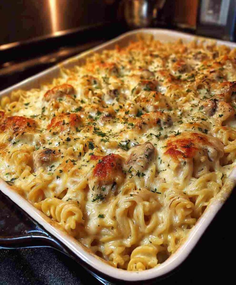 Creamy Chicken Tetrazzini