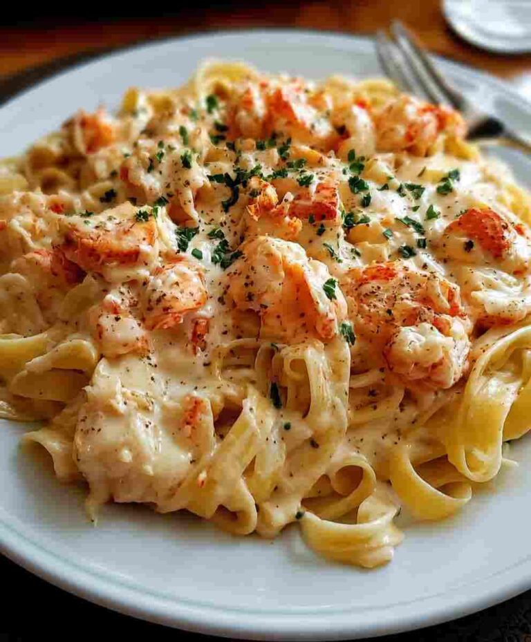 Creamy Lobster Pasta Recipe