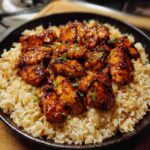 Easy One-Pan Honey BBQ Chicken and Rice