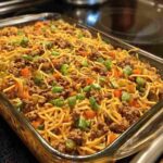Ground Beef Chow Mein Casserole