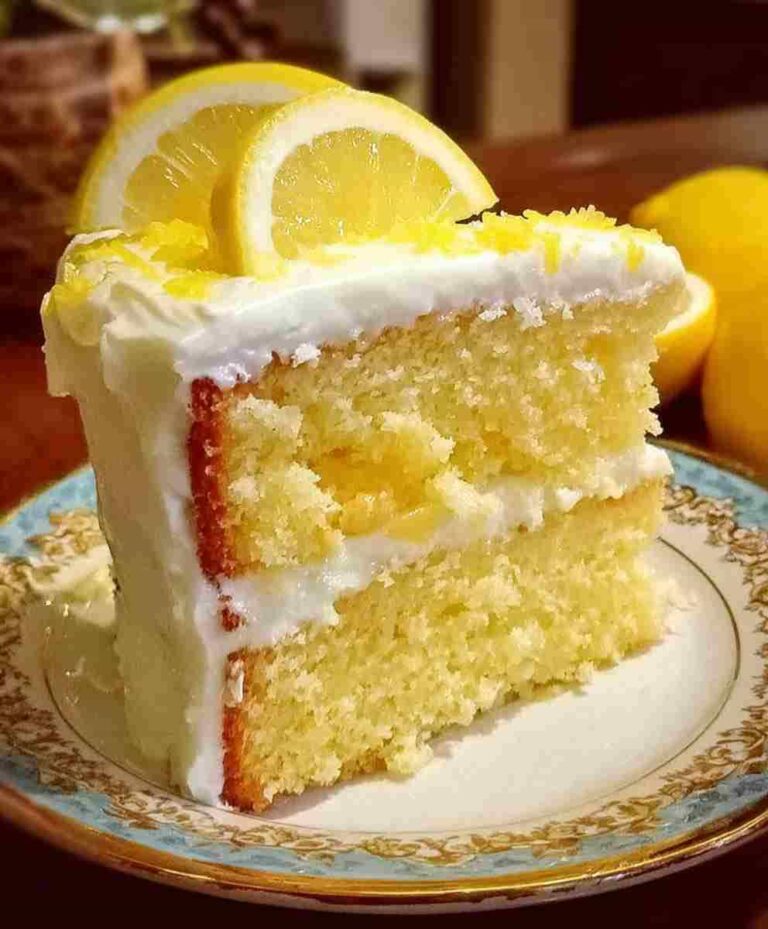 Lemon Heaven Cake Recipe