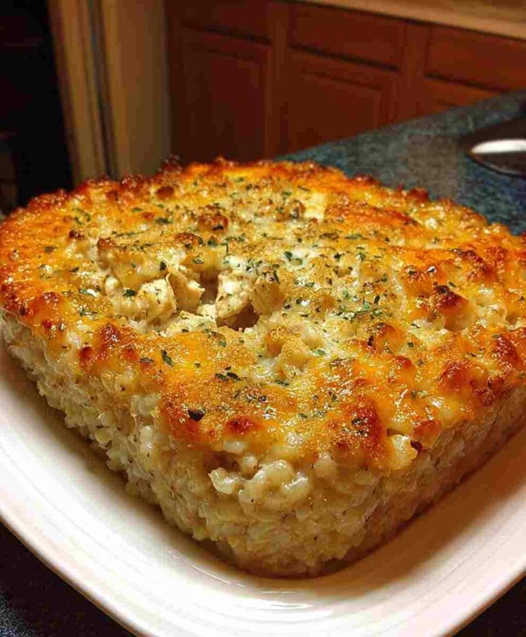 Nana’s Chicken and Rice Casserole