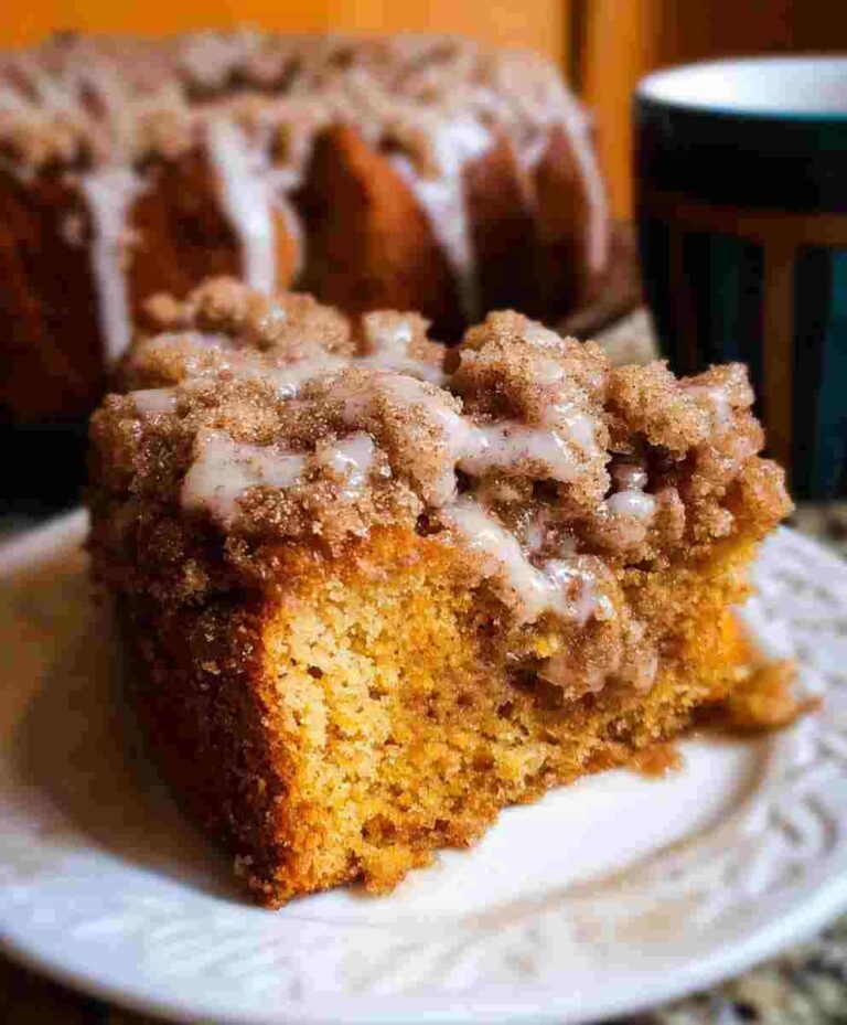 Pumpkin Coffee Cake Recipe