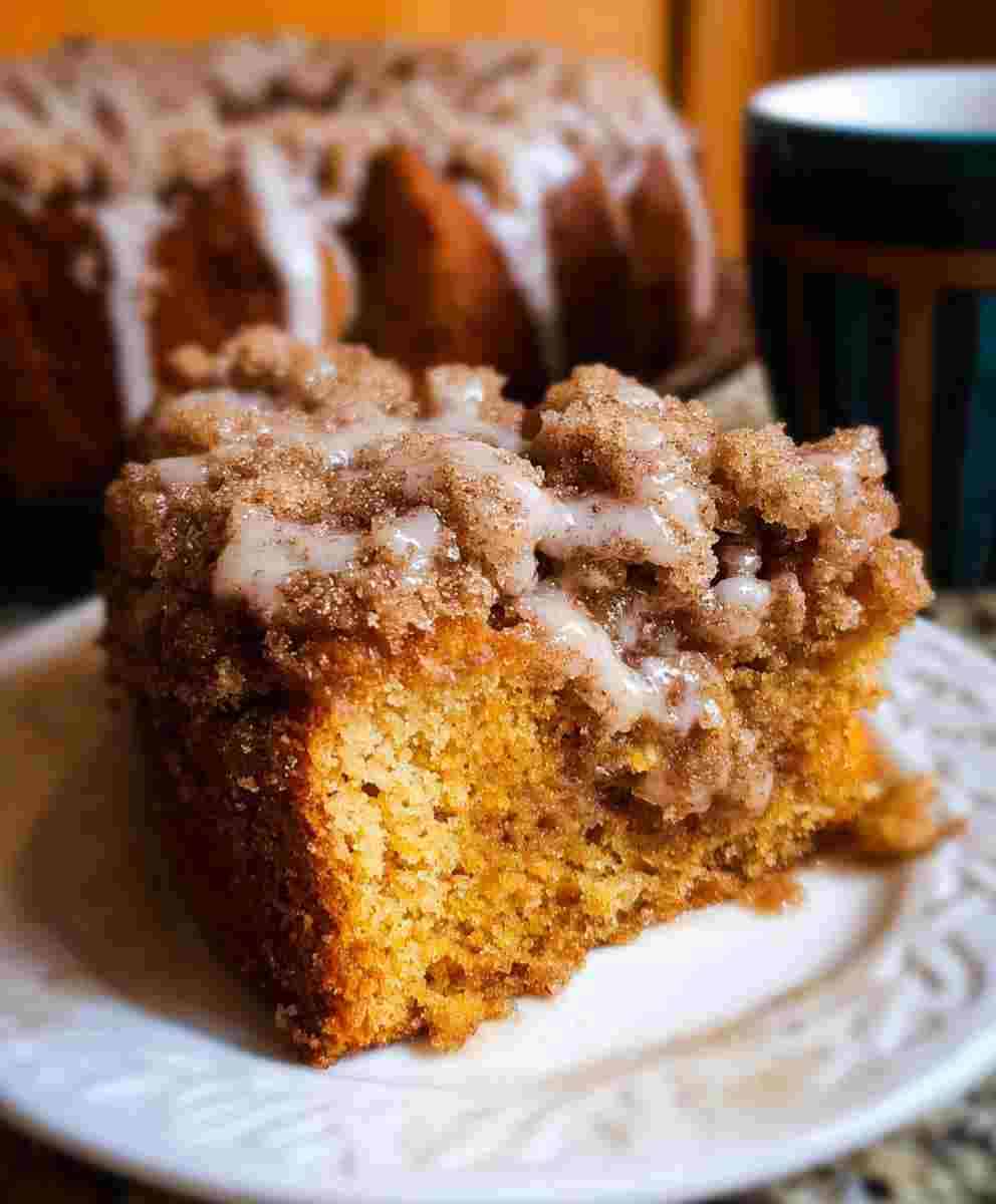 Pumpkin Coffee Cake Recipe