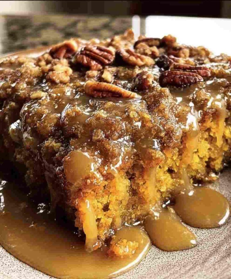 Pumpkin Oatmeal Dump Cake
