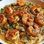 Blackened Shrimp Stroganoff