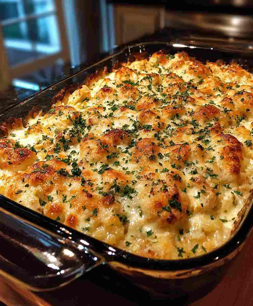Creamy Chicken & Rice Bake