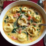 Creamy Tortellini Soup