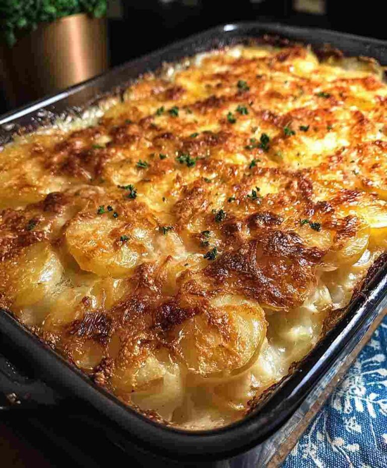 French Onion Potato Bake