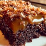 German Chocolate Sheet Cake