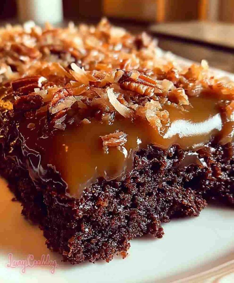 German Chocolate Sheet Cake