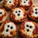 Ghost Pizza Bagels
