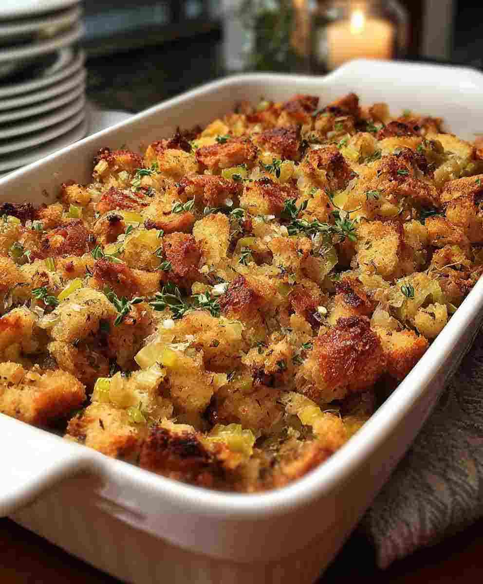 Grandma’s Classic Thanksgiving Stuffing