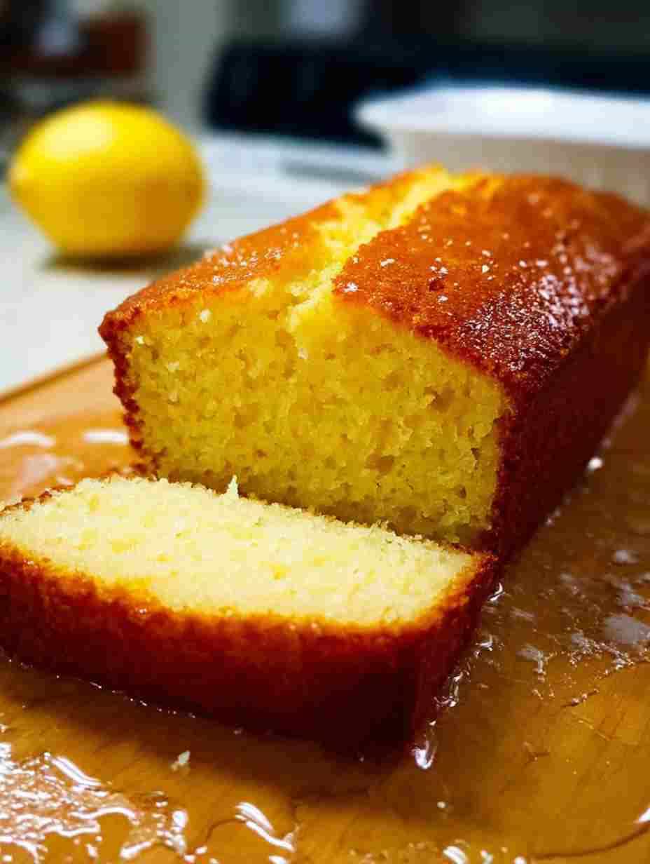 Moist and Fluffy Lemon Yogurt Cake