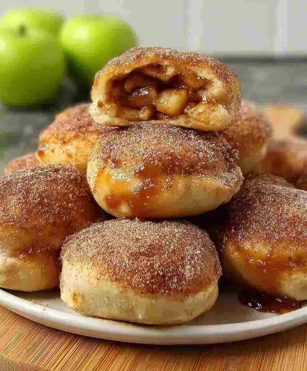 Mouthwatering Caramel Apple Pie Bombs