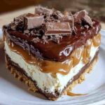 No-Bake Twix Cheesecake