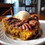 Pumpkin Pecan Cobbler