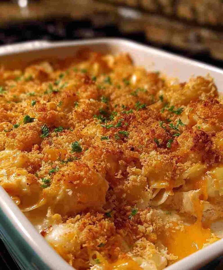 Ritz Cracker Chicken Casserole