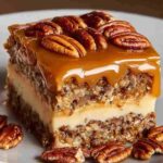 Southern Pecan Caramel Cake