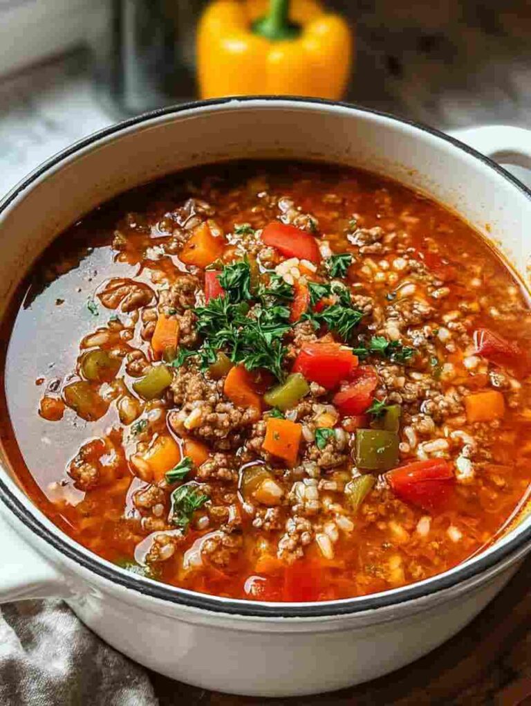 Stuffed Pepper Soup