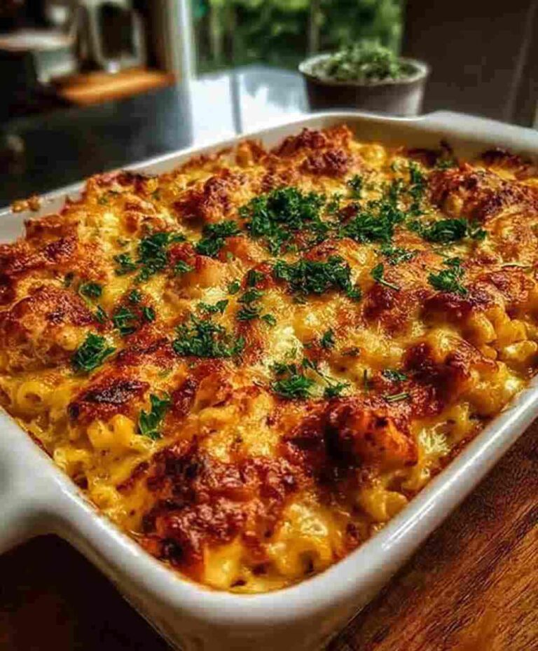 BBQ Ranch Chicken Casserole