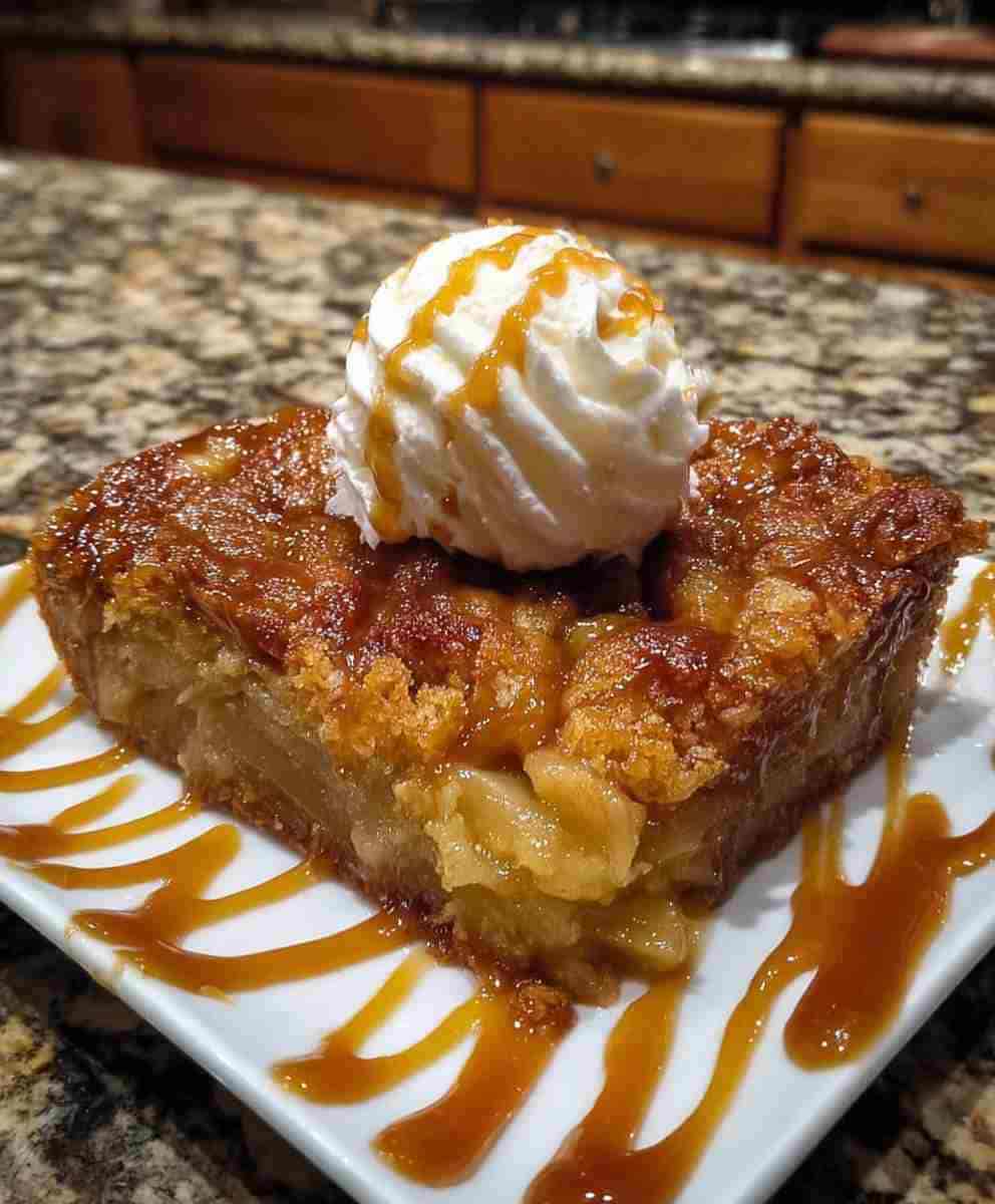Caramel Apple Dump Cake