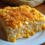 Cheesy Cream Cheese Corn Casserole