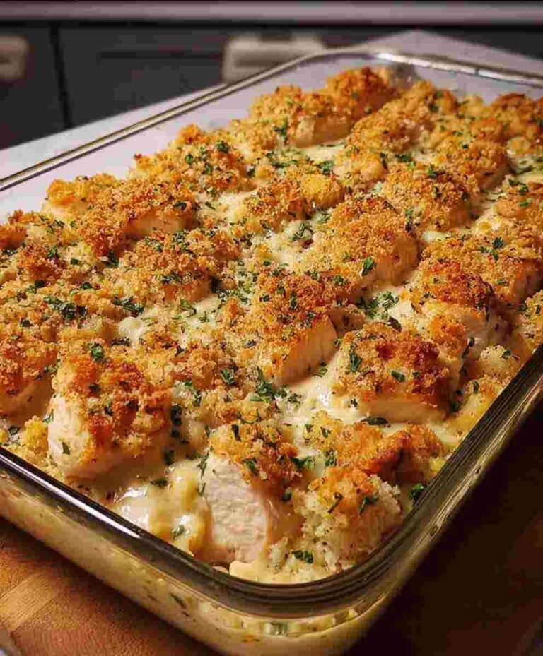 Creamy Chicken Stuffing Bake