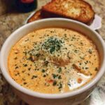 Crock Pot Creamy Chicken Parmesan Soup