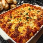 Dump-and-Bake Chicken Parmesan Casserole
