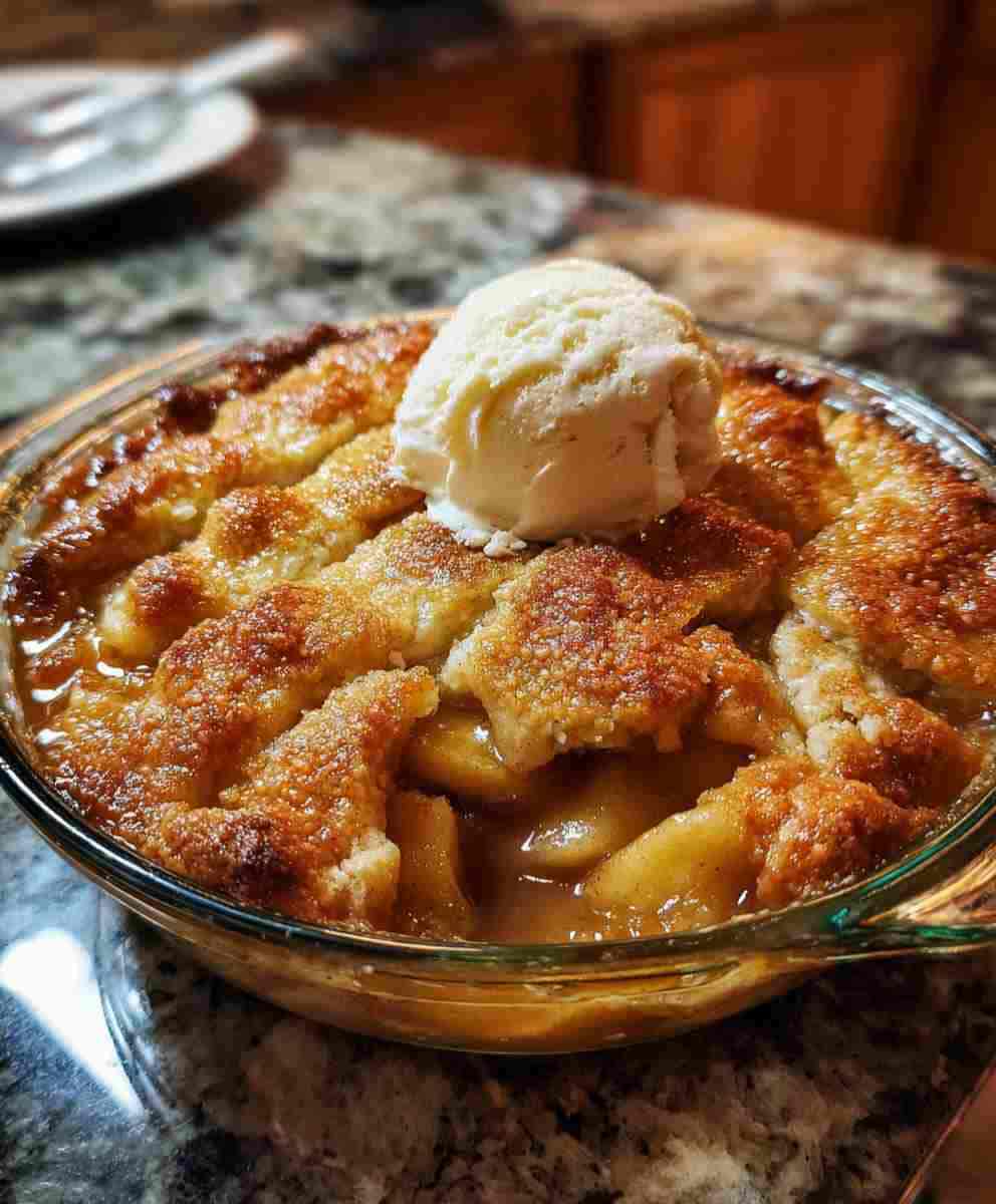 Easy Apple Cobbler