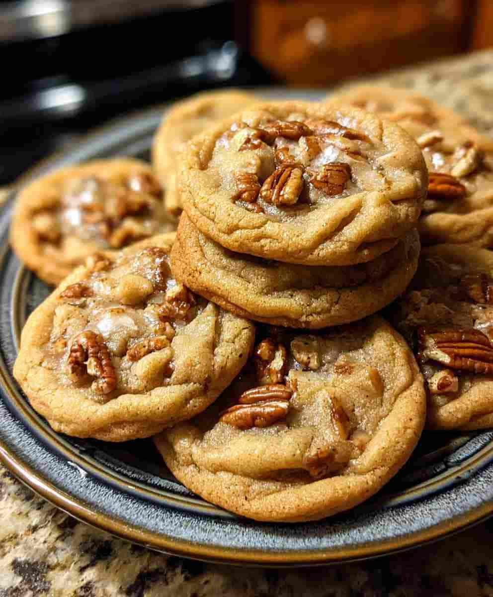 Easy Butter Pecan Cookies