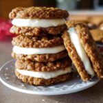 Gingerbread Oatmeal Cream Pies